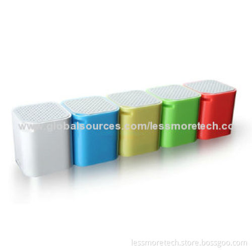 Promotional Bluetooth Speakers, Thumb Size, Easy to Carry, 180mAh CapacityNew
